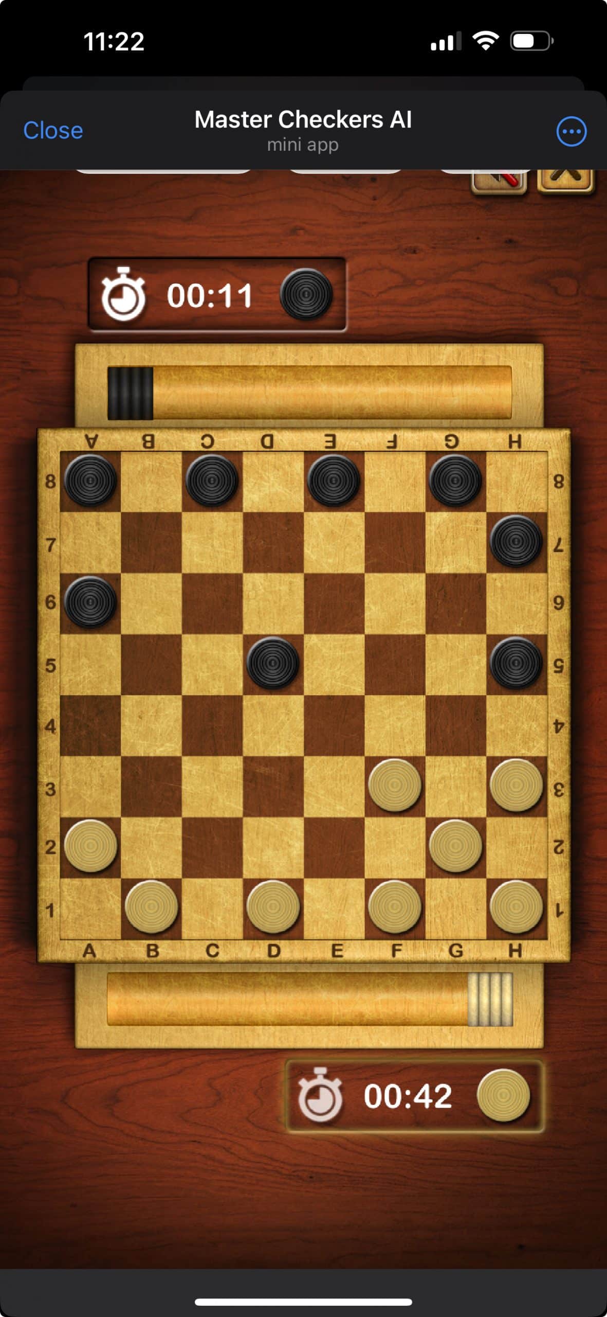 Master Checkers AI