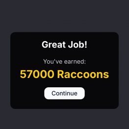 Raccoon STARZ miniapp